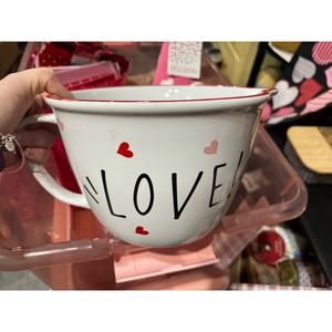 Mickey & Minnie mixing bowl hearts LOVE